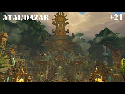 WoW: Battle for Azeroth - Atal'Dazar (Mythic) +21 - Havoc Demon Hunter PoV