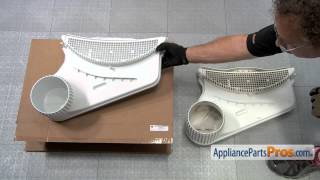 How To: Whirlpool/KitchenAid/Maytag Air Duct Assembly 37001141