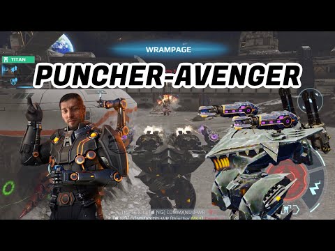 PUNCHER AVENGER MK3-Behemoth MK3 | War Robots Gameplay
