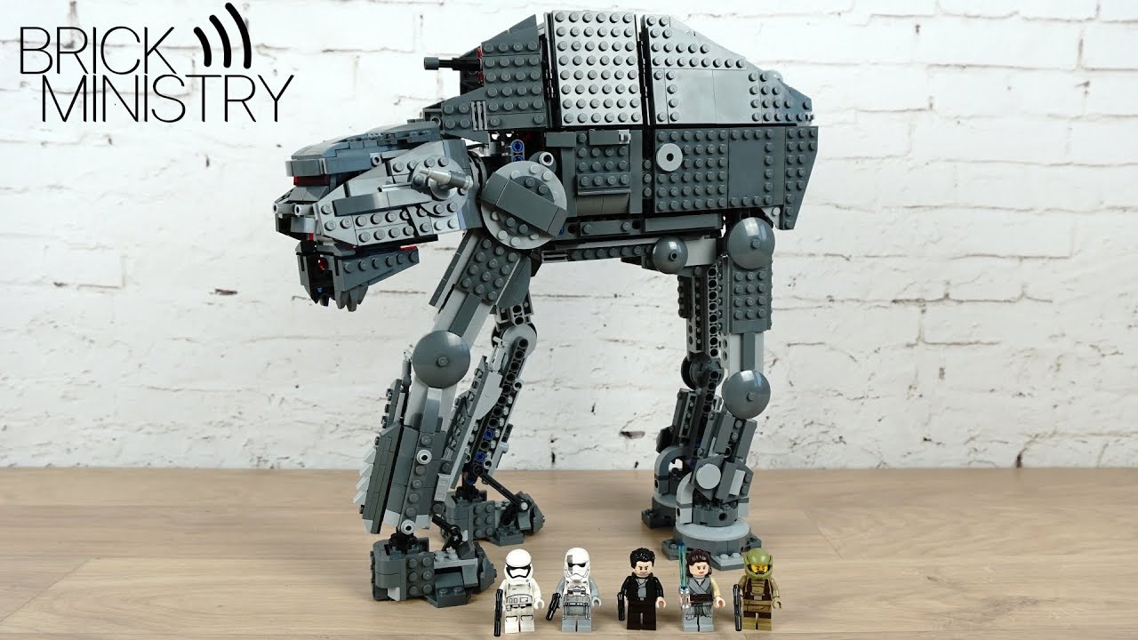 Lego Star Wars 75189 Штурмовой шагоход Первого Ордена