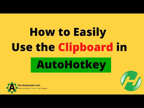 📋 Copy and paste like a pro with AutoHotkey! 📋