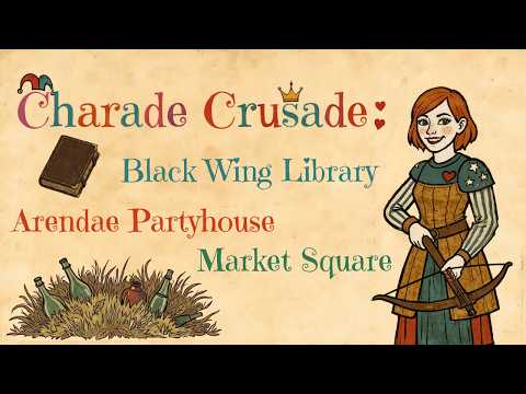 Market Square, Arendae Party House and Blackwing Library