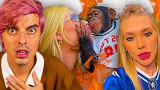 VIRGINIA beija MACACO e gera ATAQUES a VINI JR.