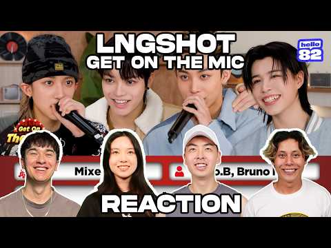 LNGSHOT Get On The Mic REACTION!