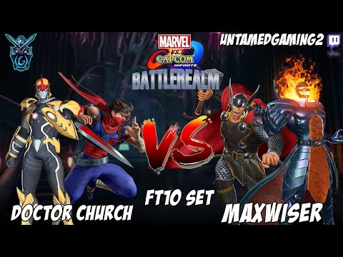 MVCI BattleRealm Exhibition Series - Doctor Church VS MaxWiser FT10 Set