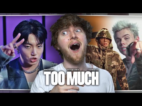 THIS SURPRISED ME! (The Kid Laroi, Jungkook, Central Cee - TOO MUCH | Official MV Reaction)