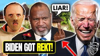 Papua New Guinea Leader TORCHES Biden For Claiming His People Are Cannibals | 'They Ate My Uncle!'