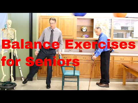 Balance Exercises for Seniors-Beginner to Advanced - YouTube