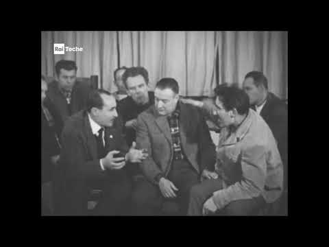 Mario Rigoni Stern con altri superstiti della battaglia di Nikolajewka (Tv7 1963)