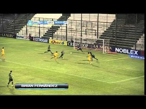 Gol de Brian Fernández.San Martín 0 Defensa 1.Fecha 38.Torneo Primera B Nacional.Fútbol Para Todos