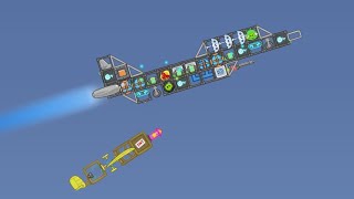 Bad piggies destroying planes with guided missiles