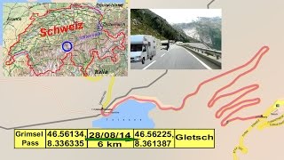 preview picture of video 'Grimselpass to Gletsch'