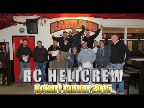 RC HELICREW Gokart-Treffen Januar 2015