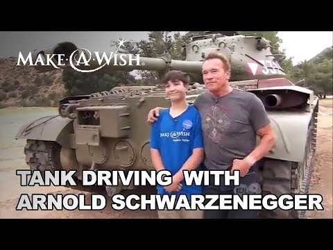 Logan meets Arnold Schwarzenegger - Inside Edition | Make-A-Wish®