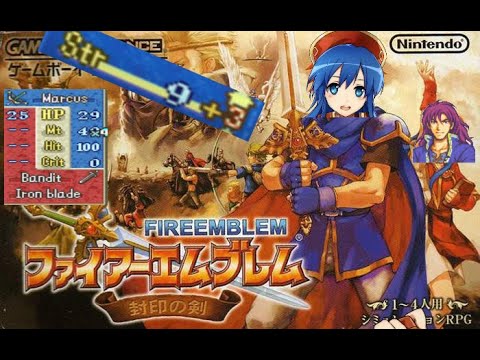 Fire Emblem Binding Blade extreme randomizer chapter 1- 0 speed + 0 strength = a good time.