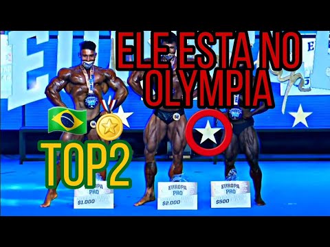 EUROPA PRO 2021 - RAMON É TOP2 NA CLASSIC PHYSIQUÉ E GARANTE VAGA PARA O OLYMPIA EM SEU PRO-DEBUT!!