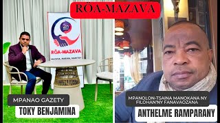 Download lagu FANDAHARANA ROA-MAZAVA: ANTHELME RAMPARANY ETO AMIN'NY 24H MADA mp3
