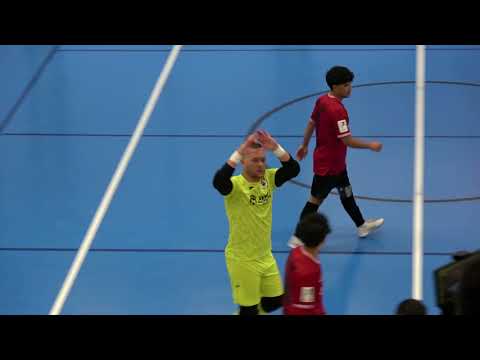 Die Tore vom 0:6 Auswärtssieg bei SC Preußen Münster des FC Liria Berlin Futsal