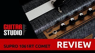 Video thumbnail for Supro 1610RT Comet Review by Guitarstudionz