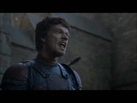 Game of Thrones season 2 episode 10 Theon Greyjoy speech before  "battle of Winterfell "