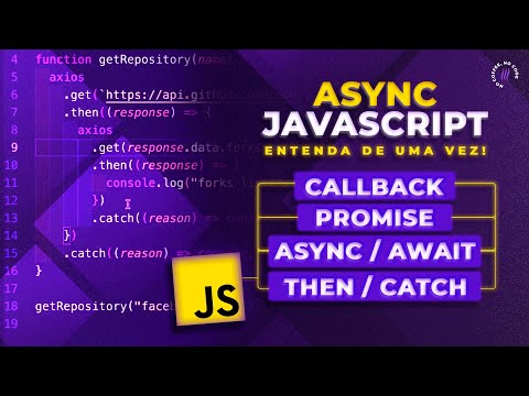Promise e Callback no JavaScript - Aprenda usar o async e await e o then e catch  (Tutorial)