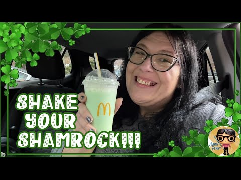 The Best Part of St. Patrick's Day!!! Shamrock Shakes at McDonald's!!