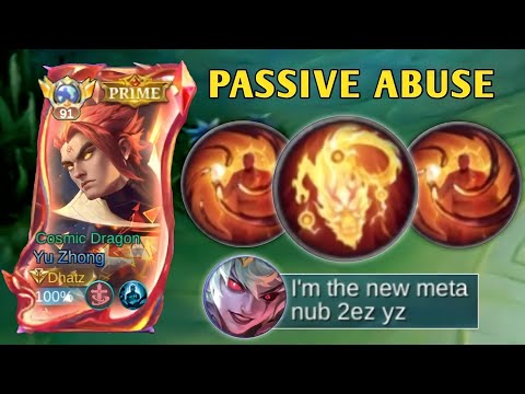 REASON WHY I DONT GET TIRED OF PLAYING YU ZHONG ALL DAY! | YU ZHONG GAMEPLAY