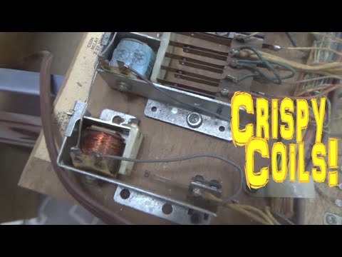 These Relay Coils SURE LOOK OLD - 1976 Williams Space Odyssey Pinball Repair #2 - The Mech Board