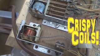 These Relay Coils SURE LOOK OLD - 1976 Williams Space Odyssey Pinball Repair #2 - The Mech Board