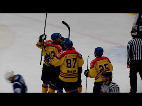 Motor ČB - Kometa Brno 10:3, 2.OF 2017-18 (hattrick Šimona Masopusta)