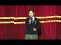 Poem by Miss Sauravi Shrestha |Grade 9 |Hamro Samaj |Annual Cultural Day 2079 |First Shift