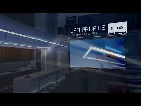 LED Profile "ILEDO" Architectural & LED Strips - Suspended Lighting