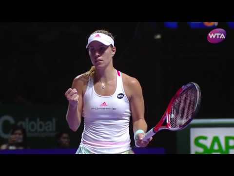My Performance | Angelique Kerber Defeats Simona Halep | 2016 WTA Finals