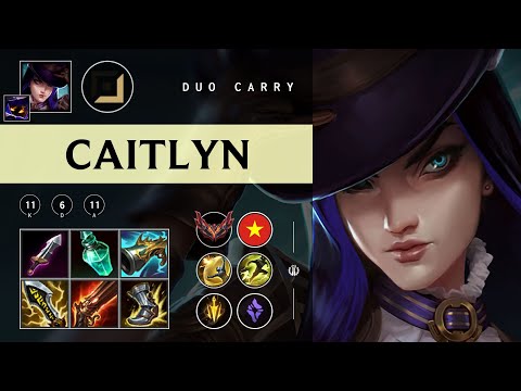 Caitlyn ADC vs Ziggs - VN Grandmaster Patch 25.24