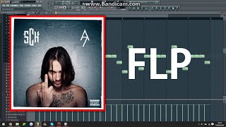SCH - Liquide (Feat Lacrim) Instrumental Tutoriel FL Studio