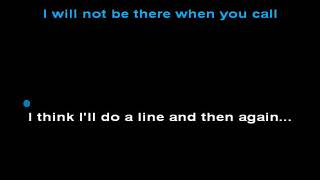 Blondie   Poets Problem Karaoke