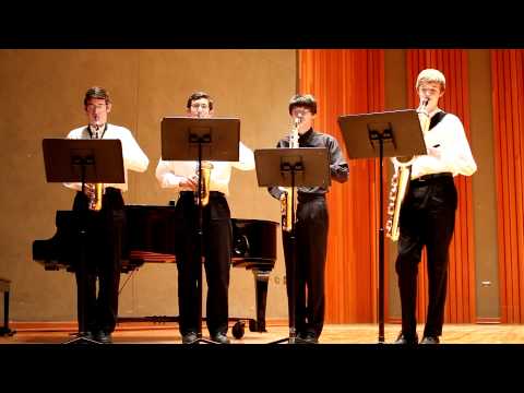 CFHS Saxophone Quartet - Irish Suite - arr Del Borgo