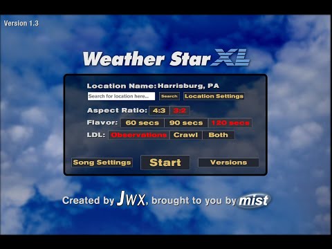 WeatherSTAR XLv2 simulations September 2025