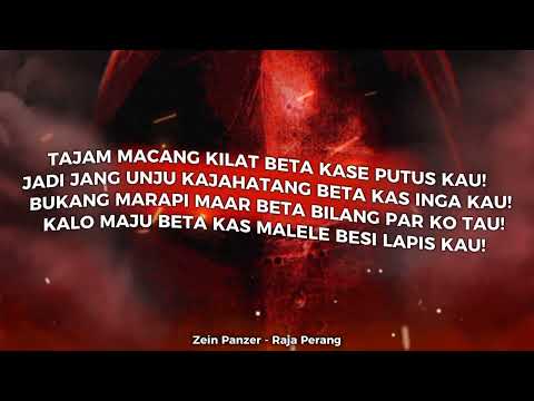ZEIN PANZER - RAJA PERANG (Lirik Video)