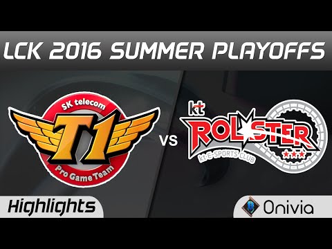 SKT vs KT Highlights Game 4 LCK Champions Summer Playoffs 2016 SK Telecom vs KT Rolster