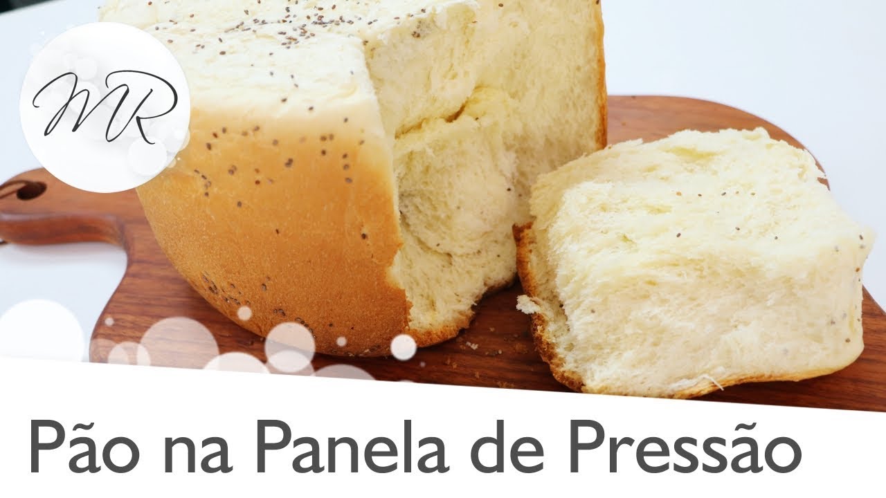 Pão na Panela de Pressão Elétrica - Receitas na Pressão