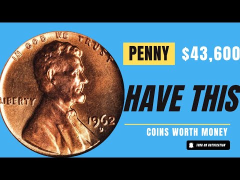 Don't Miss These SUPER RARE 1962 Lincoln Penny Coins Worth Money!