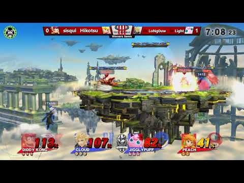 TR3 - sisqui + Hikotsu Vs. LoNg0uw + Light - Winners Semis - Smash 4 Doubles