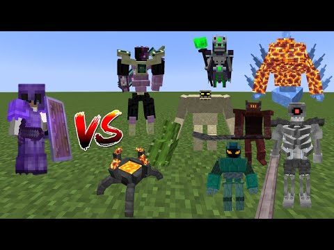 Me Vs World Of Bosses - Minecraft Boss Fight
