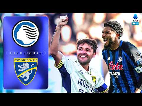 Video highlights della Atalanta vs Frosinone (4 a 4) - Giornata 8 - Fantacalcio e fantamedie