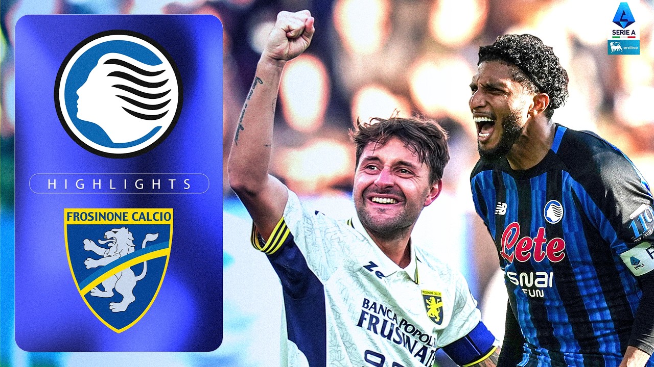 Partita FOLLE a Bergamo! | ATALANTA-FROSINONE | HIGHLIGHTS | SERIE A ENILIVE 2026/2
