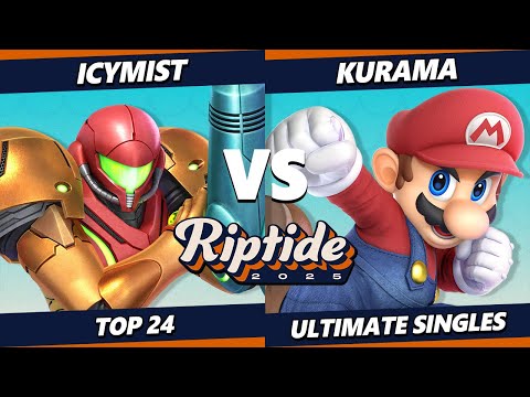 Riptide 2025 - IcyMist (Samus) Vs. Kurama (Mario) Smash Ultimate - SSBU
