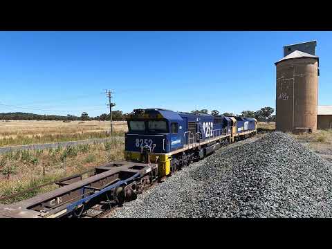 8177 & 8252 at Goonumbla NSW.  Tue 20th Dec 2022