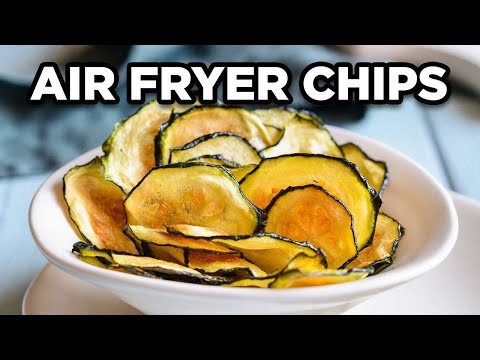 Recette Crispy Air Fryer Zucchini Chips