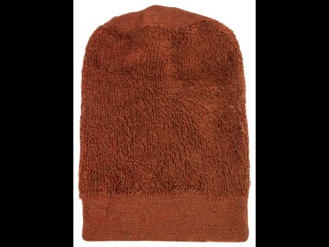 Neska Moda Men & Women Winter Cap, Beanie Cap, Long Cap, Woolen Cap (Brown) -KC290